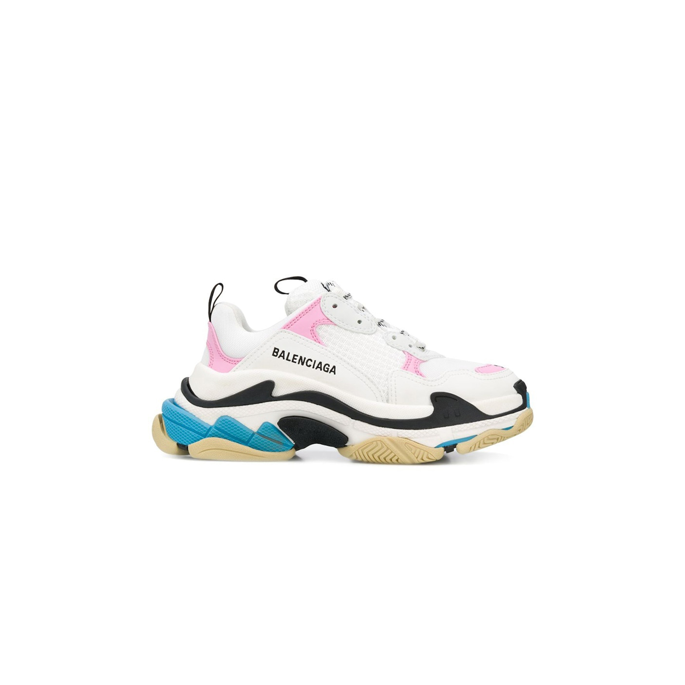 Ba*len*cia*ga triple s pink teal 524039w09om9054